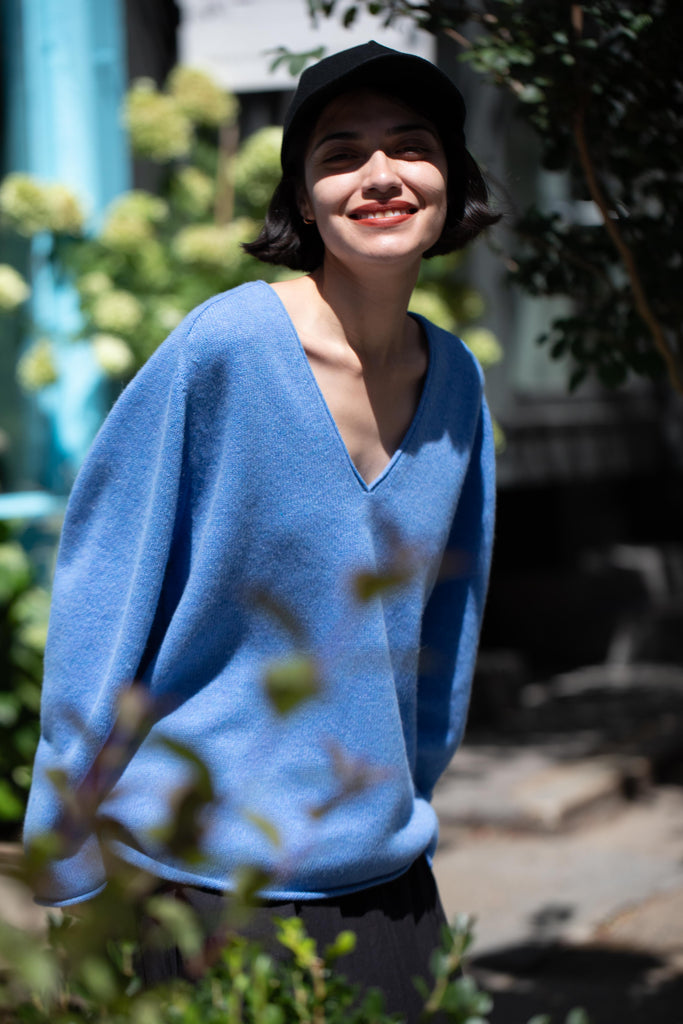 Nothing Written | Cerin Pullover in Blue