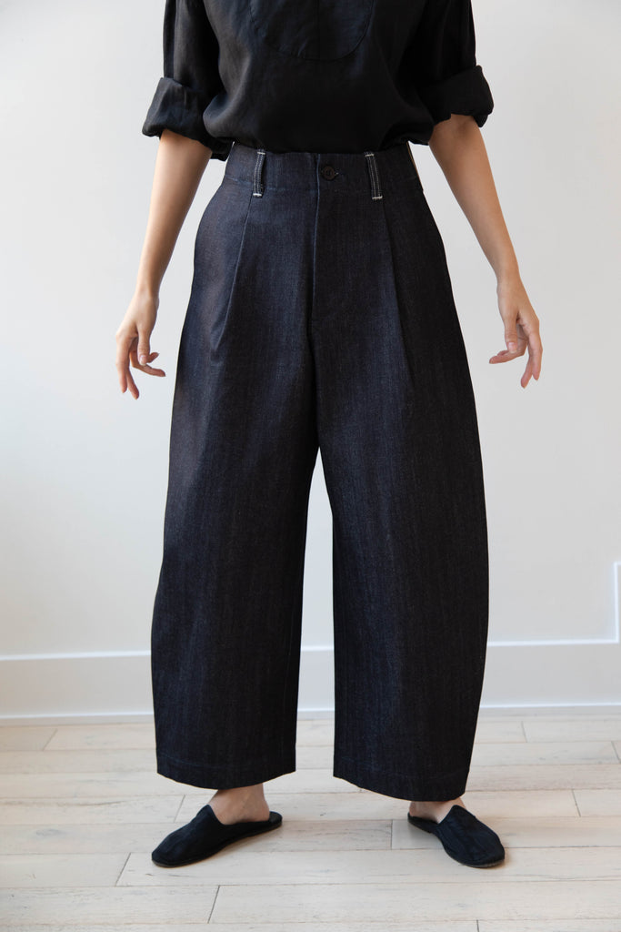 Aseedonclöud | HW Wide Trousers in Denim