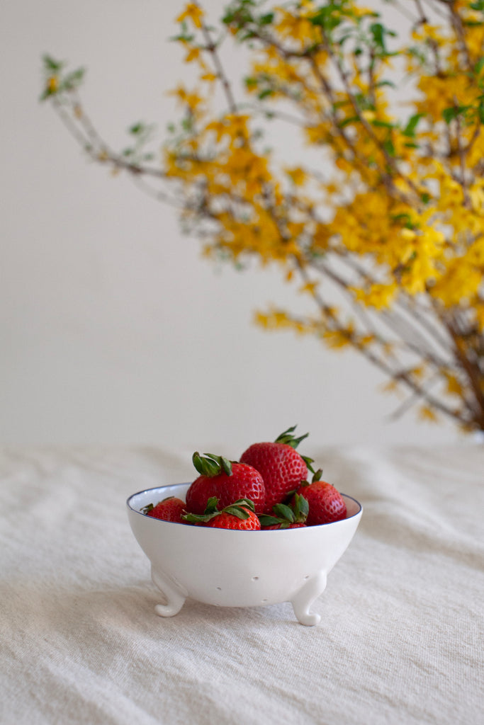 Feldspar | Small Berry Bowl in Cobalt & White