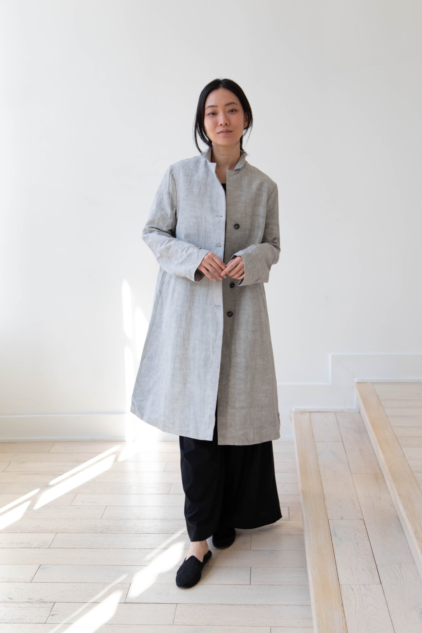 Bergfabel | Farmer Coat in Carbon