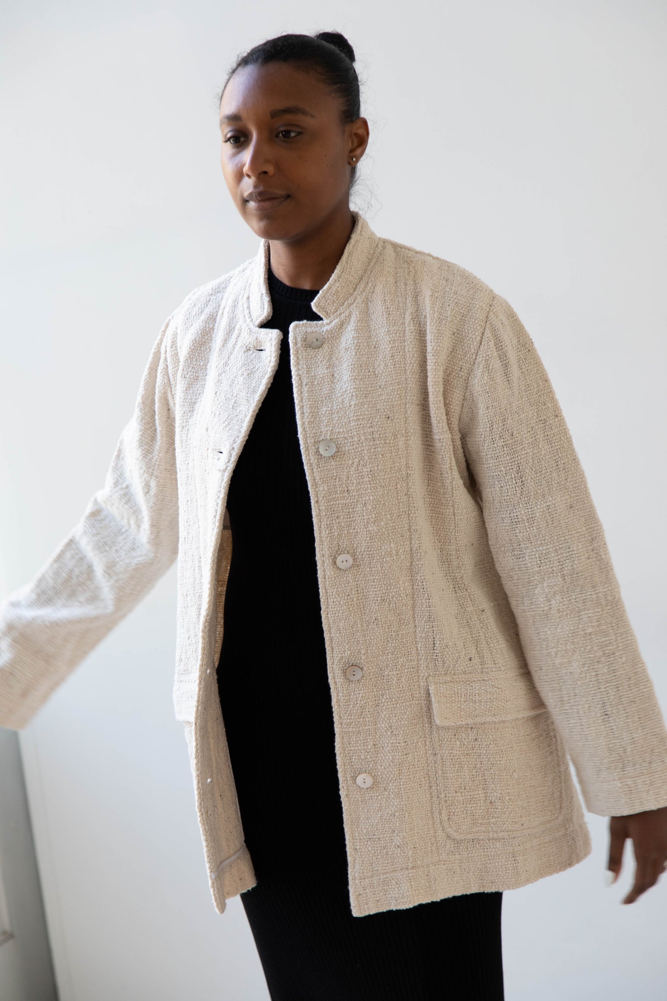 Khadi & Co | Reina Jacket in Natural Khadi