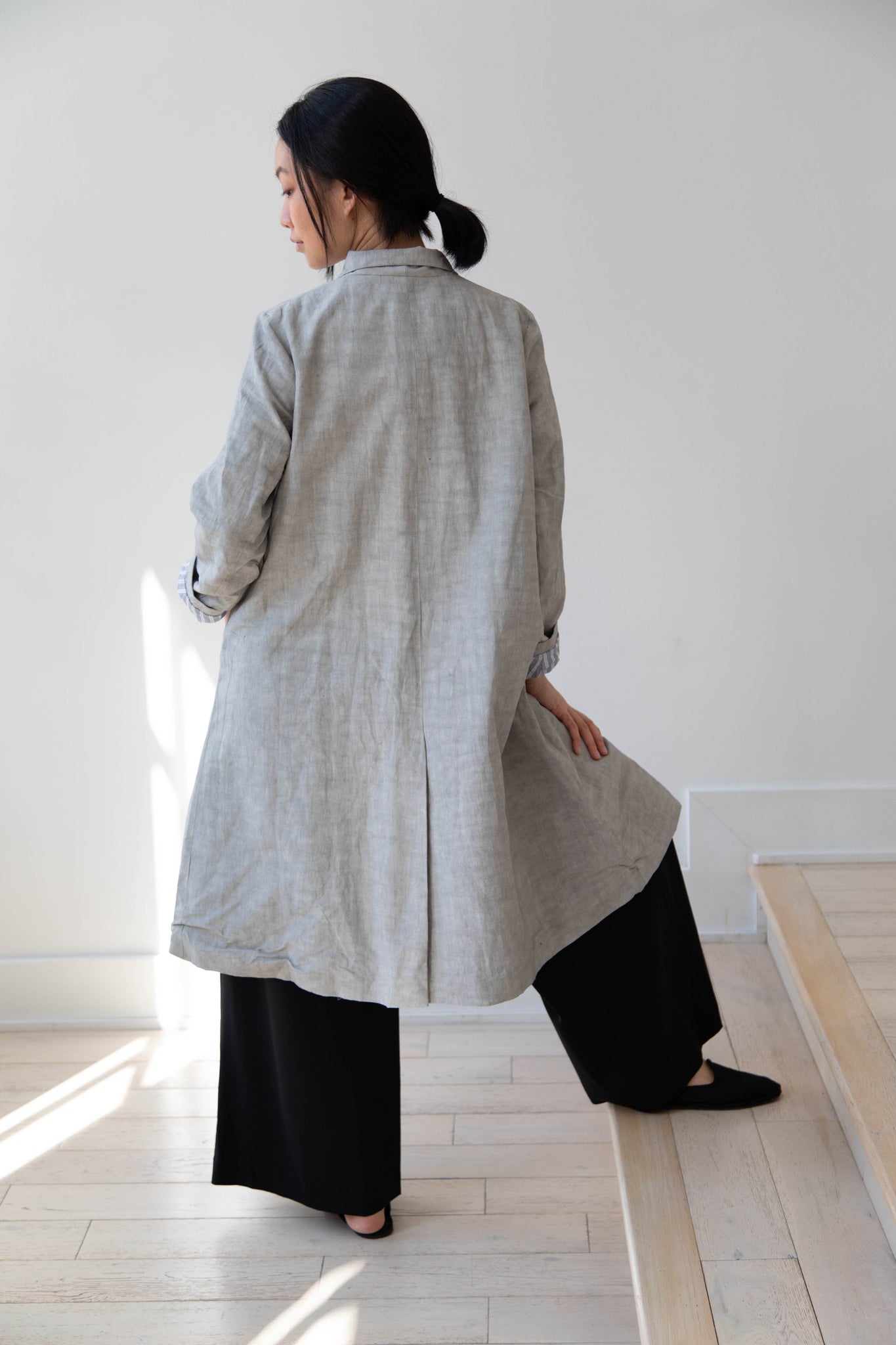 rennes — Bergfabel | Farmer Coat in Carbon