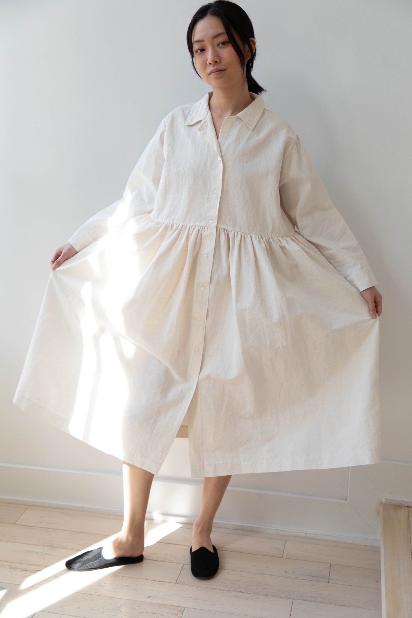 Asciari | Ribes Dress in Ivory