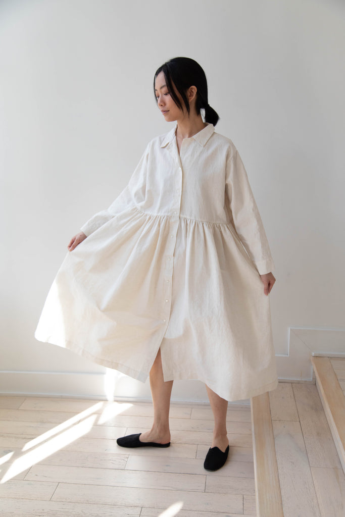 Asciari | Ribes Dress in Ivory