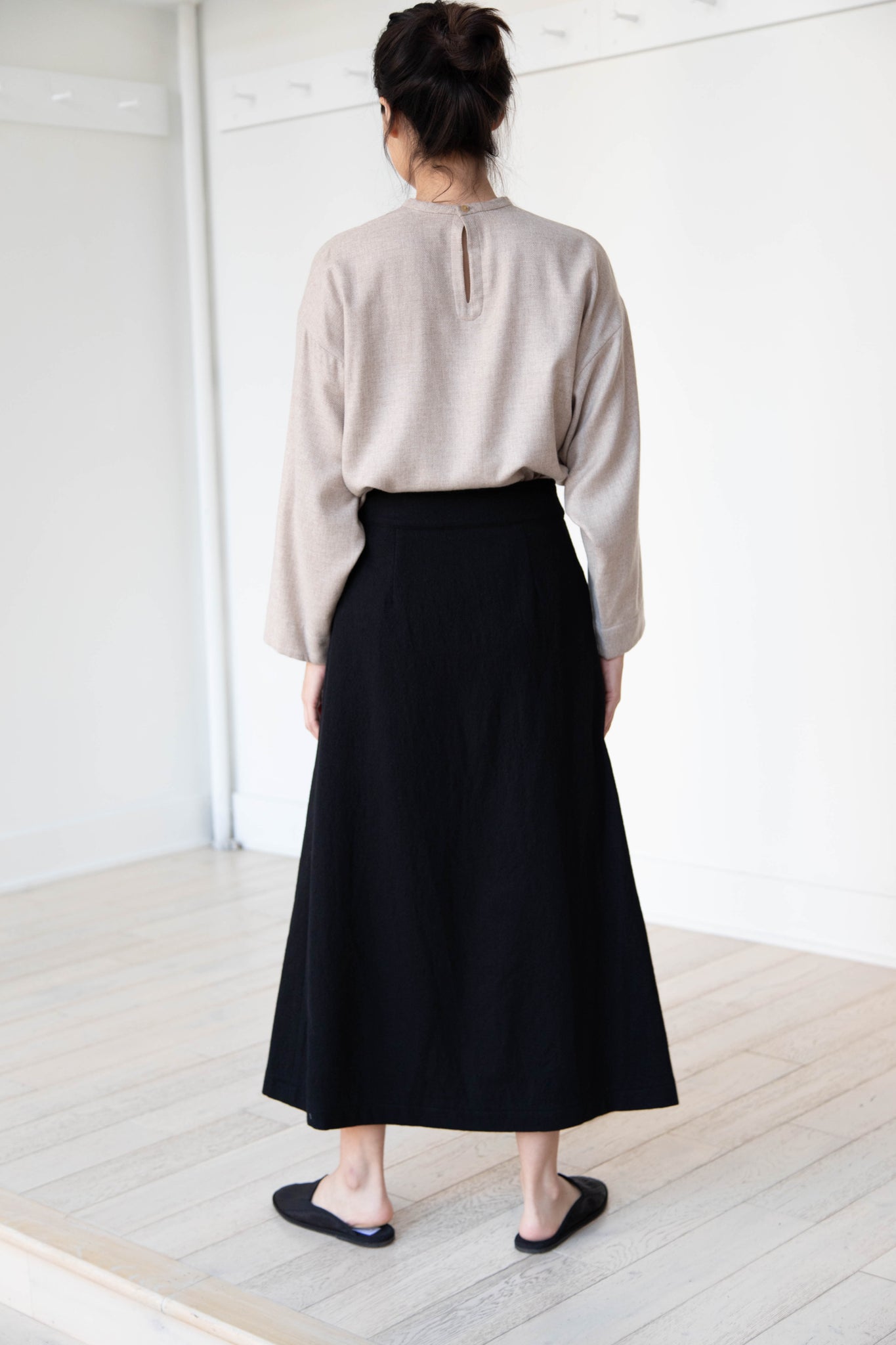 Arts & Science Flared Skirt in Wool