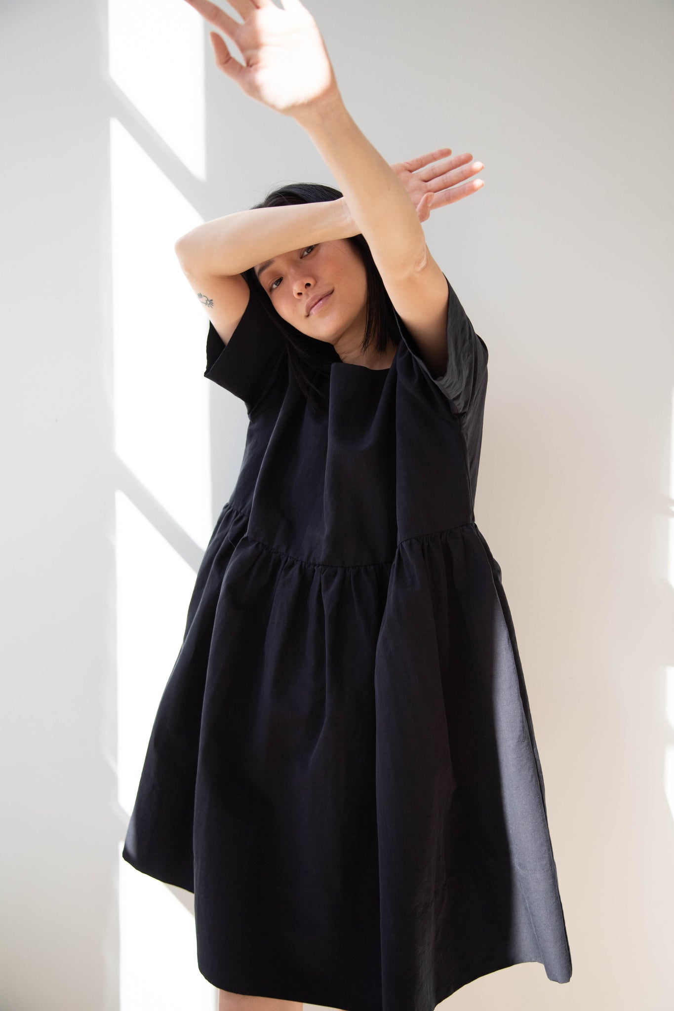 Asciari | Aquamarine Dress in Black