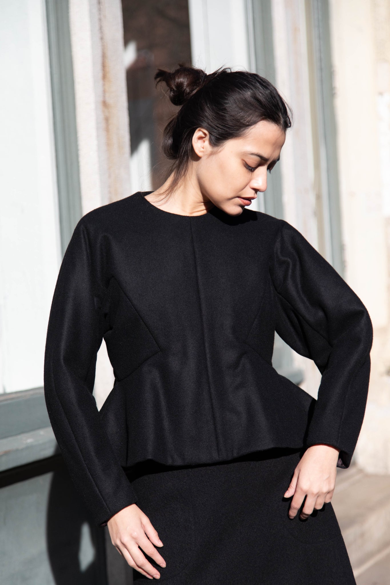 Tenne Handcrafted Modern | Pullover in Black