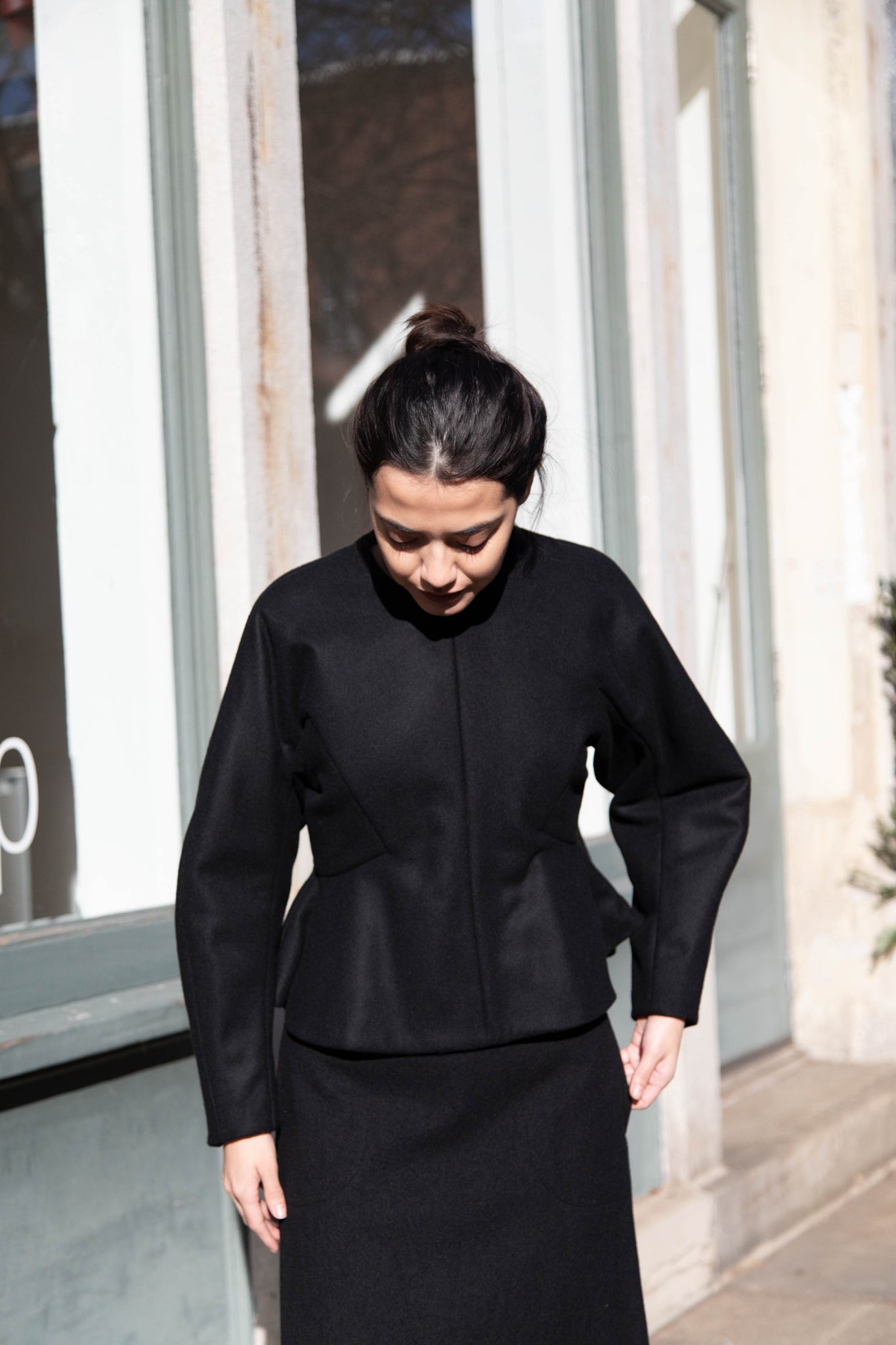 Tenne Handcrafted Modern | Pullover in Black Tenne Handcrafted Modern | Pullover in Black