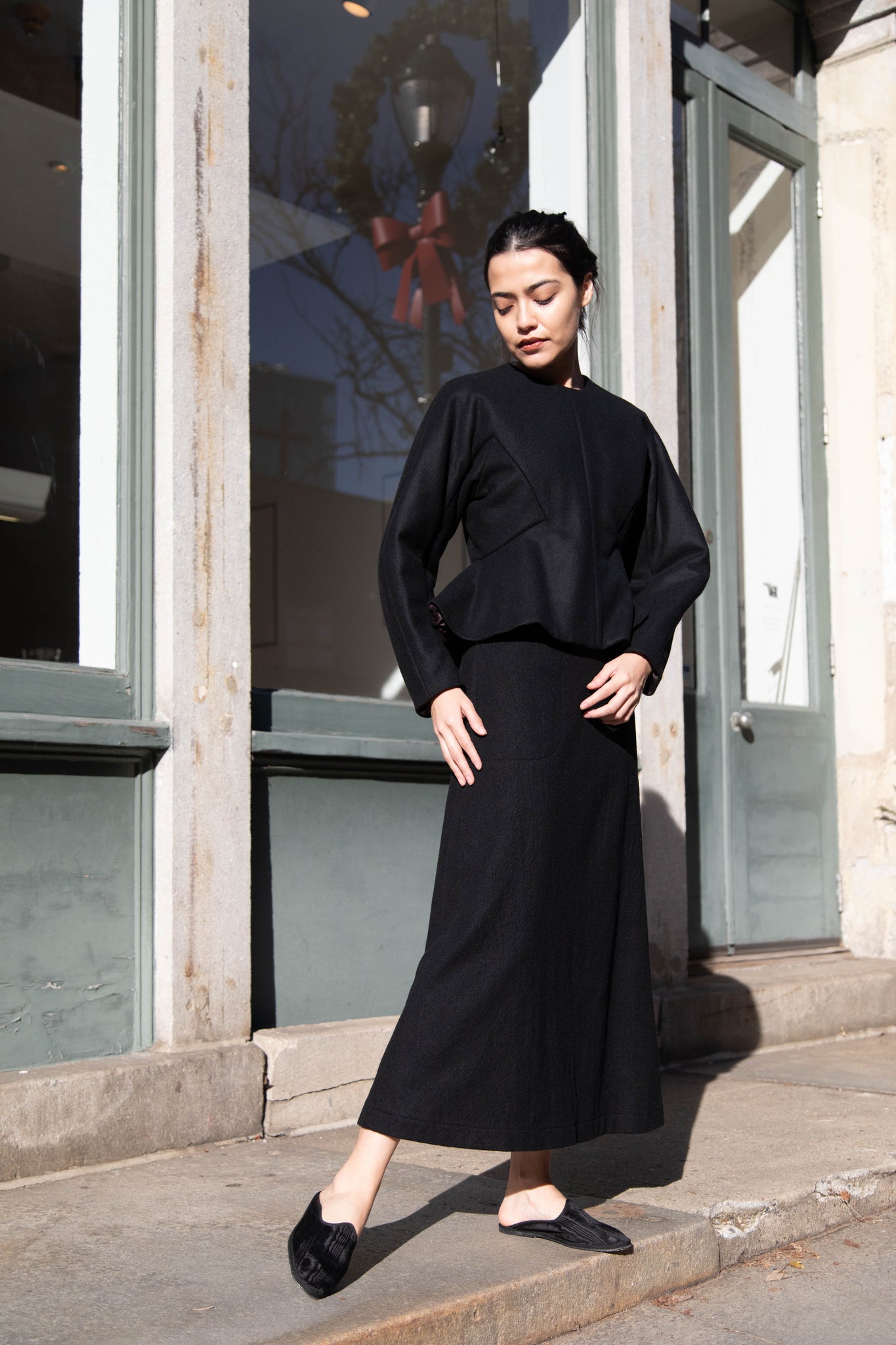 Tenne Handcrafted Modern | Pullover in Black Tenne Handcrafted Modern | Pullover in Black