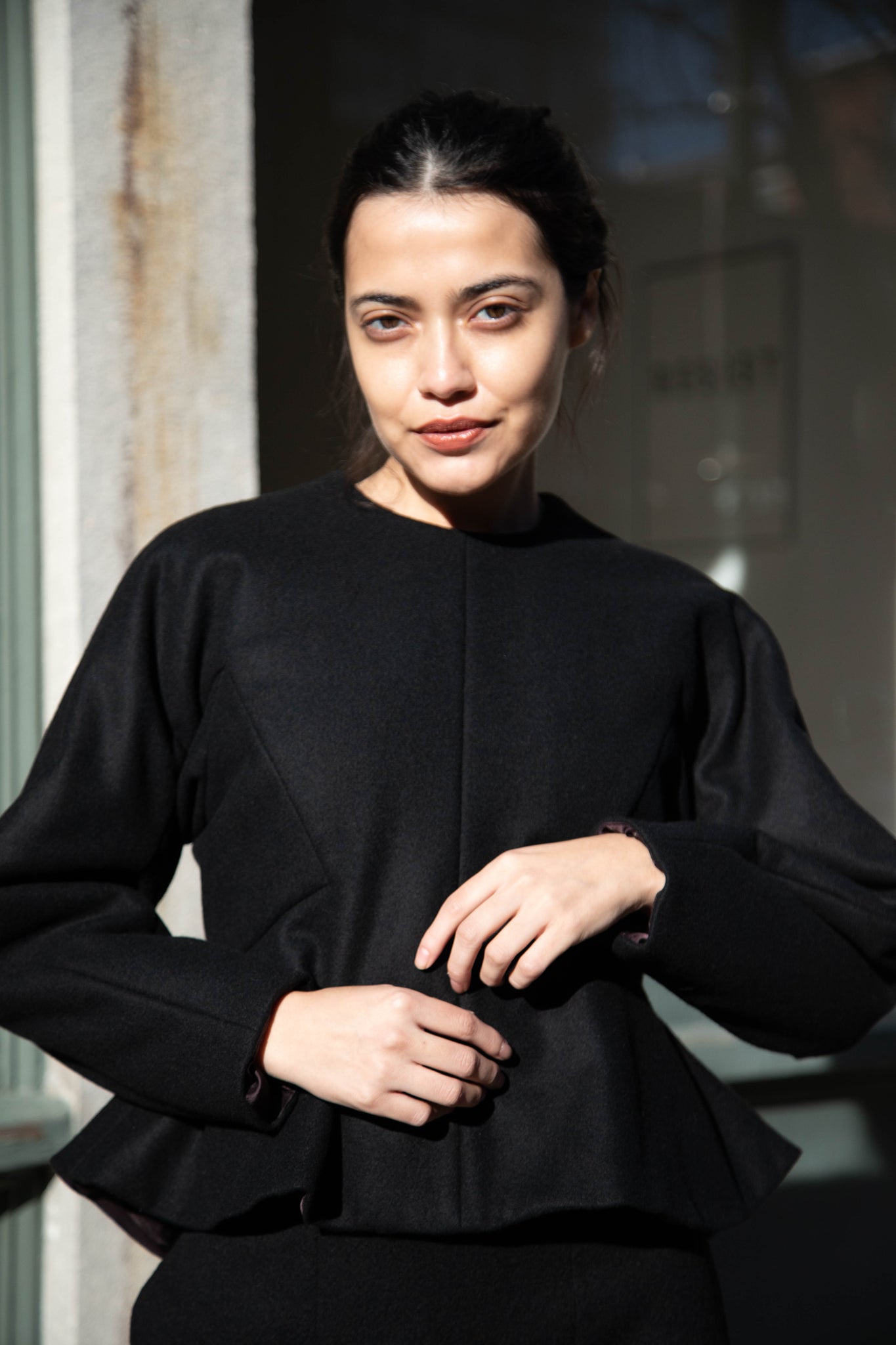 Tenne Handcrafted Modern | Pullover in Black Tenne Handcrafted Modern | Pullover in Black