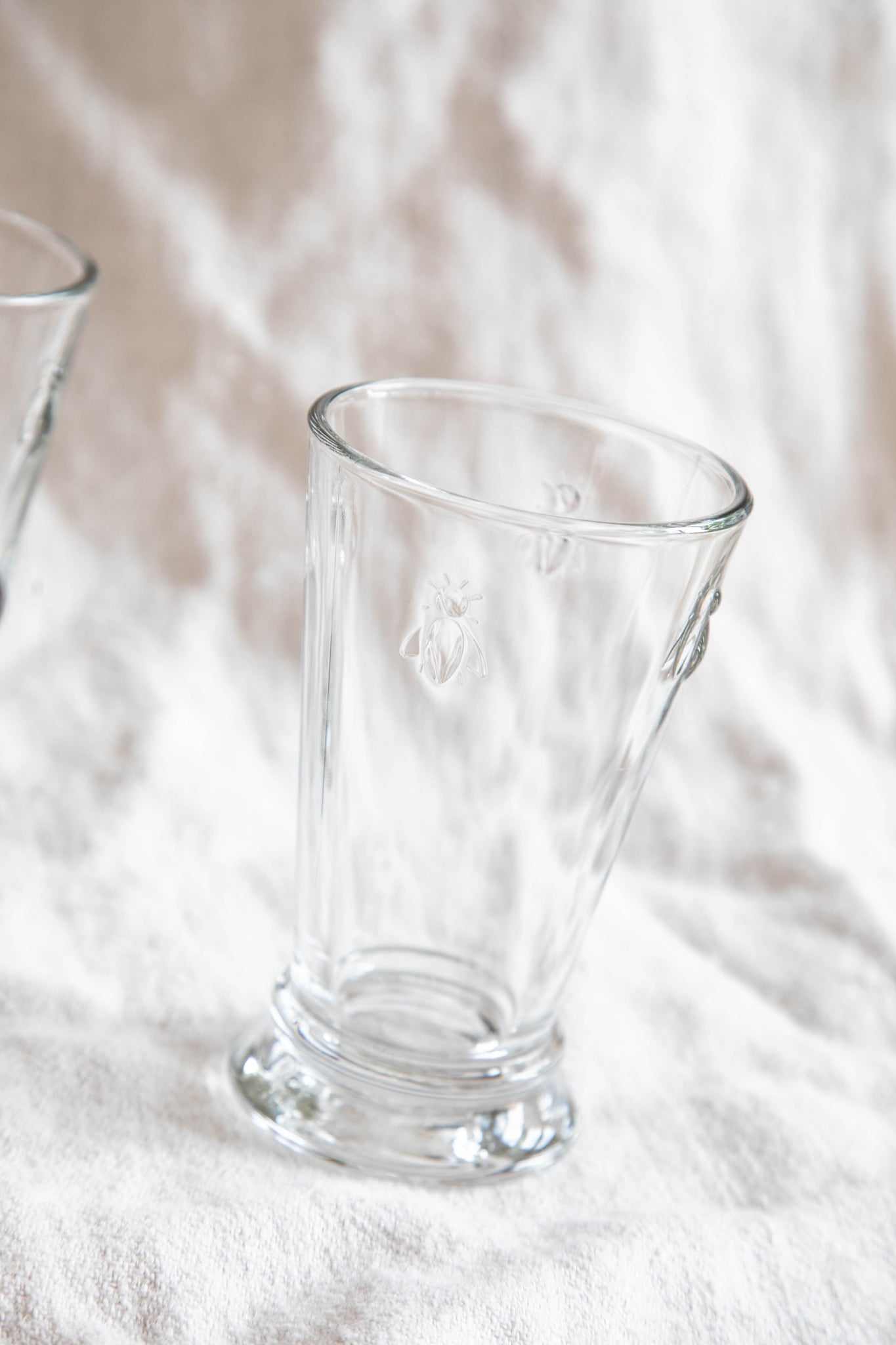 Bee Ice Tea Glass