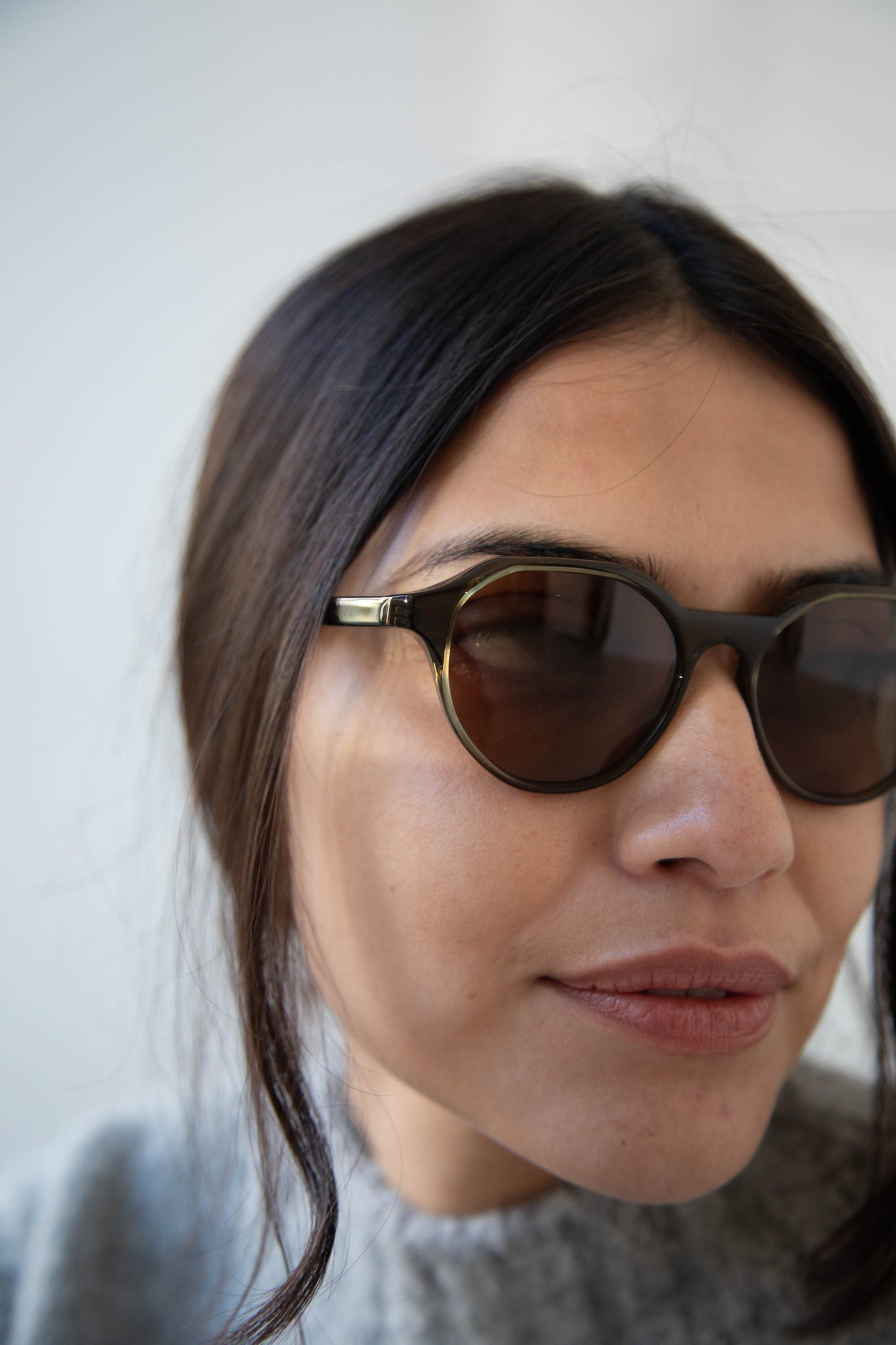 Eva Masaki | Mouse Sunglasses in Forest