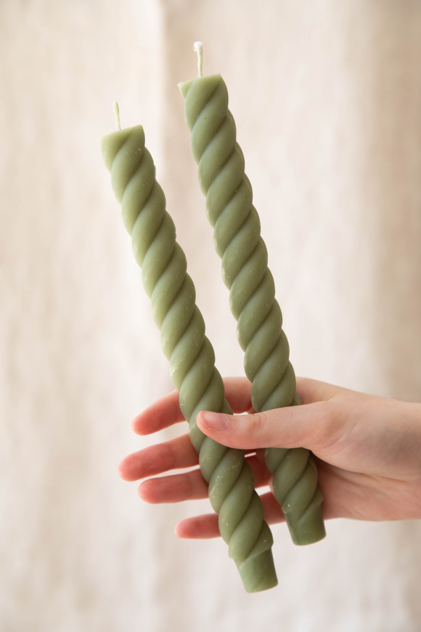 Beeswax Rope Candles | Multi Colors