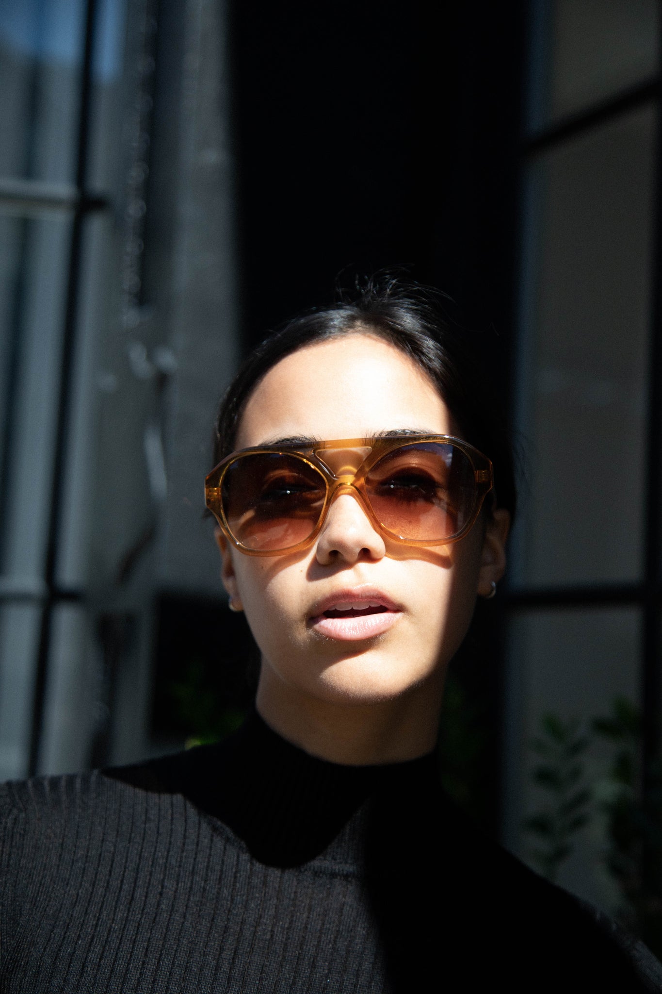 Eva Masaki | Chiyo Sunglasses in Golda