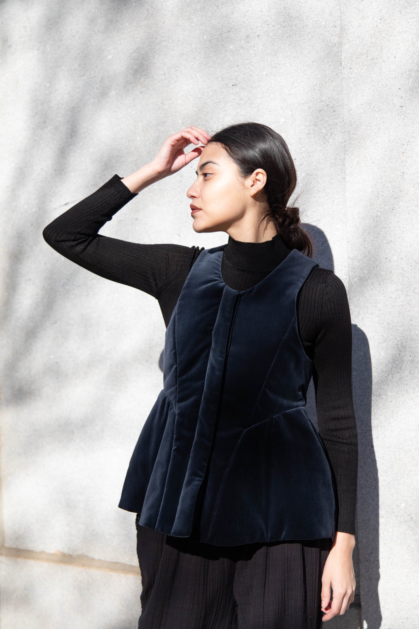 Tenne Handcrafted Modern | Velvet Vest