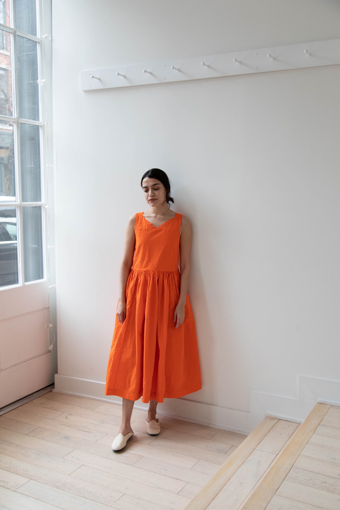 Casey Casey | Tabi V Dress in Orange