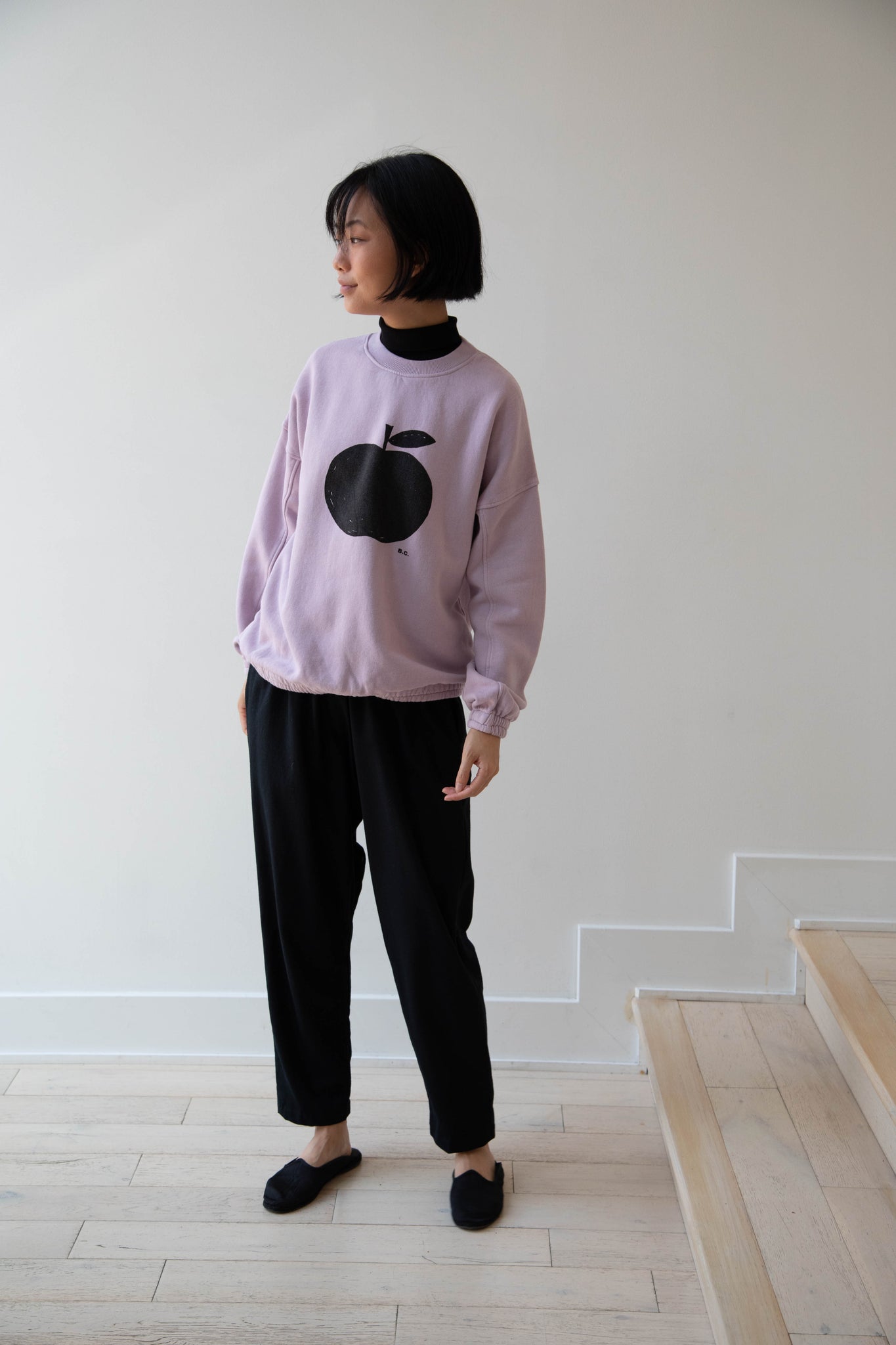 Bobo Choses Poma Sweatshirt in Lavender