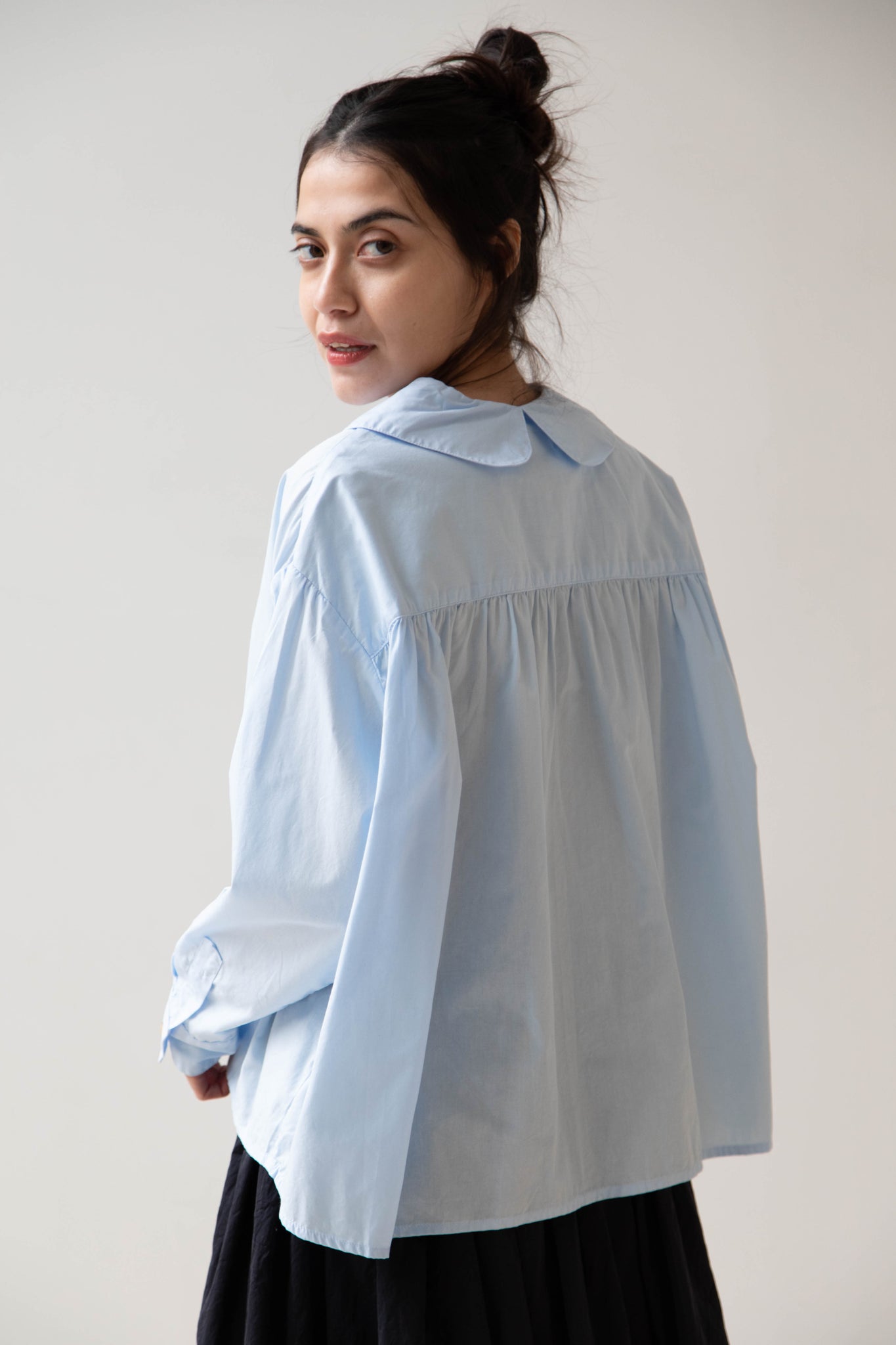 Nitto | Sophia Shirt in Light Blue Cotton