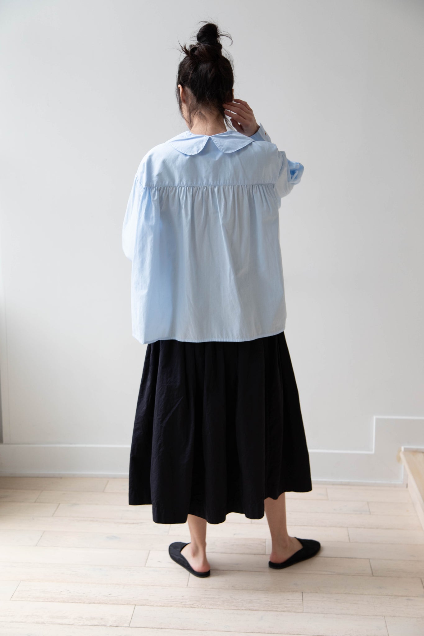 Nitto | Sophia Shirt in Light Blue Cotton