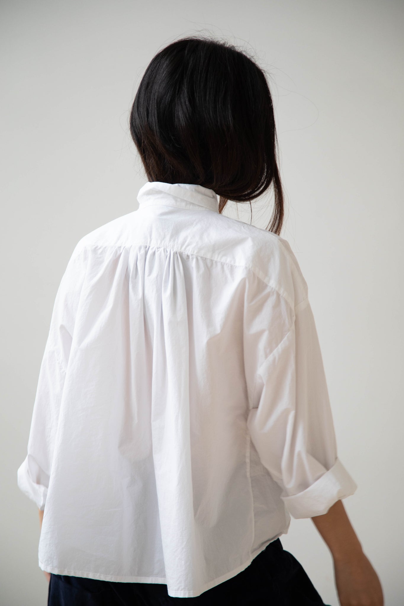 Bergfabel Short Overshirt in White