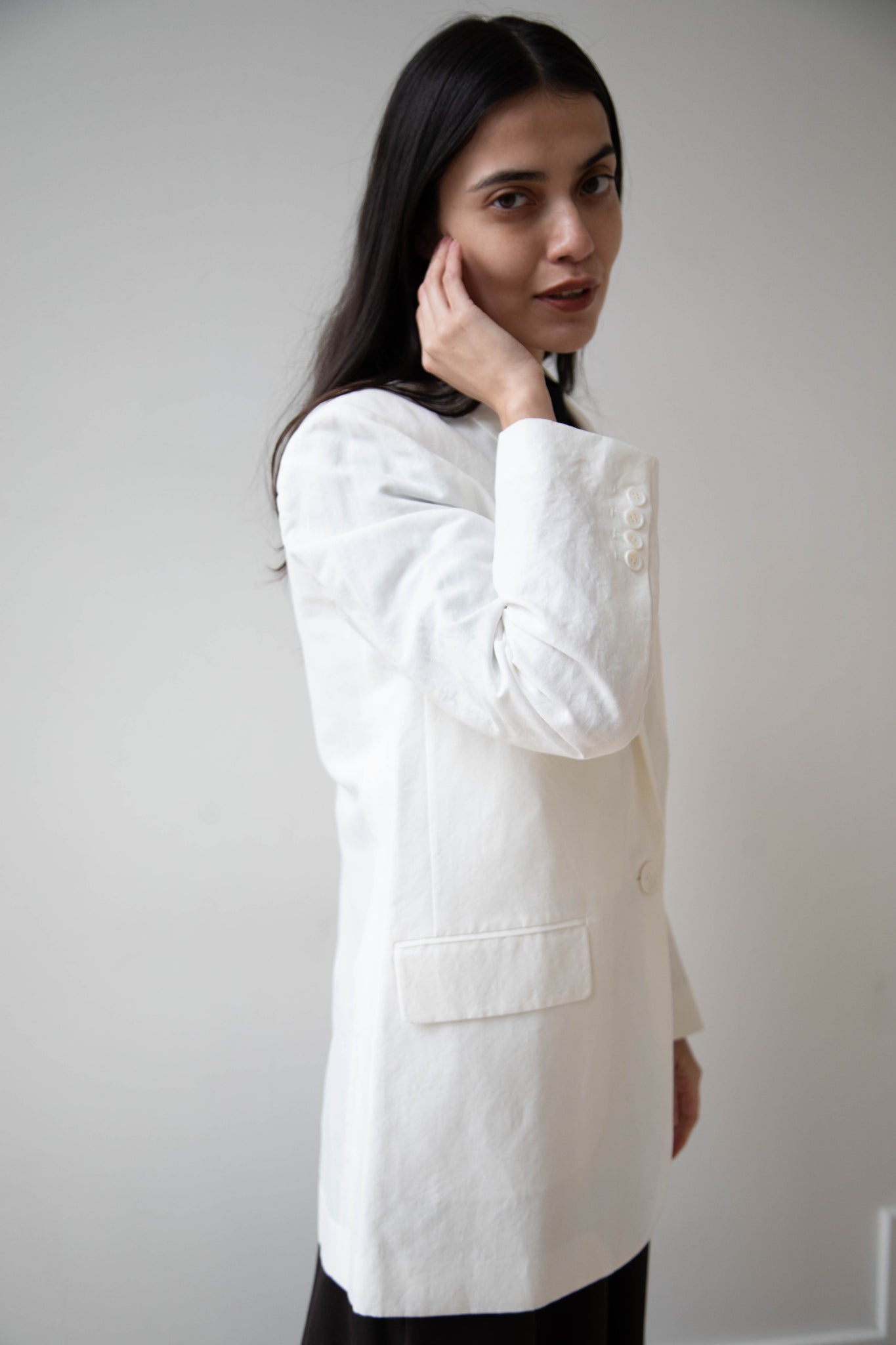 EASTBYEASTWEST | London Jacket in White