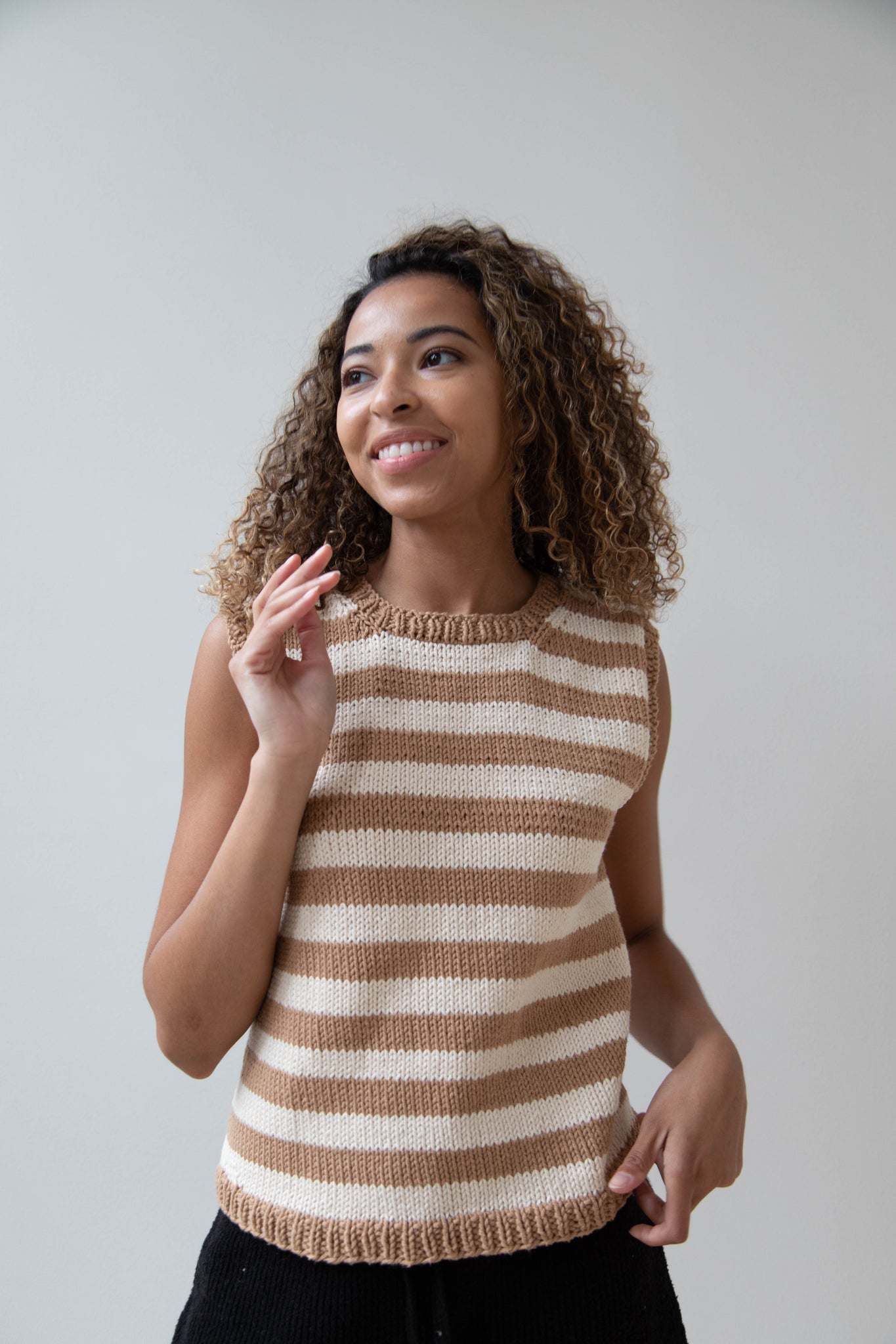 rennes — Nitto Pincel Stripe Vest - Main Image