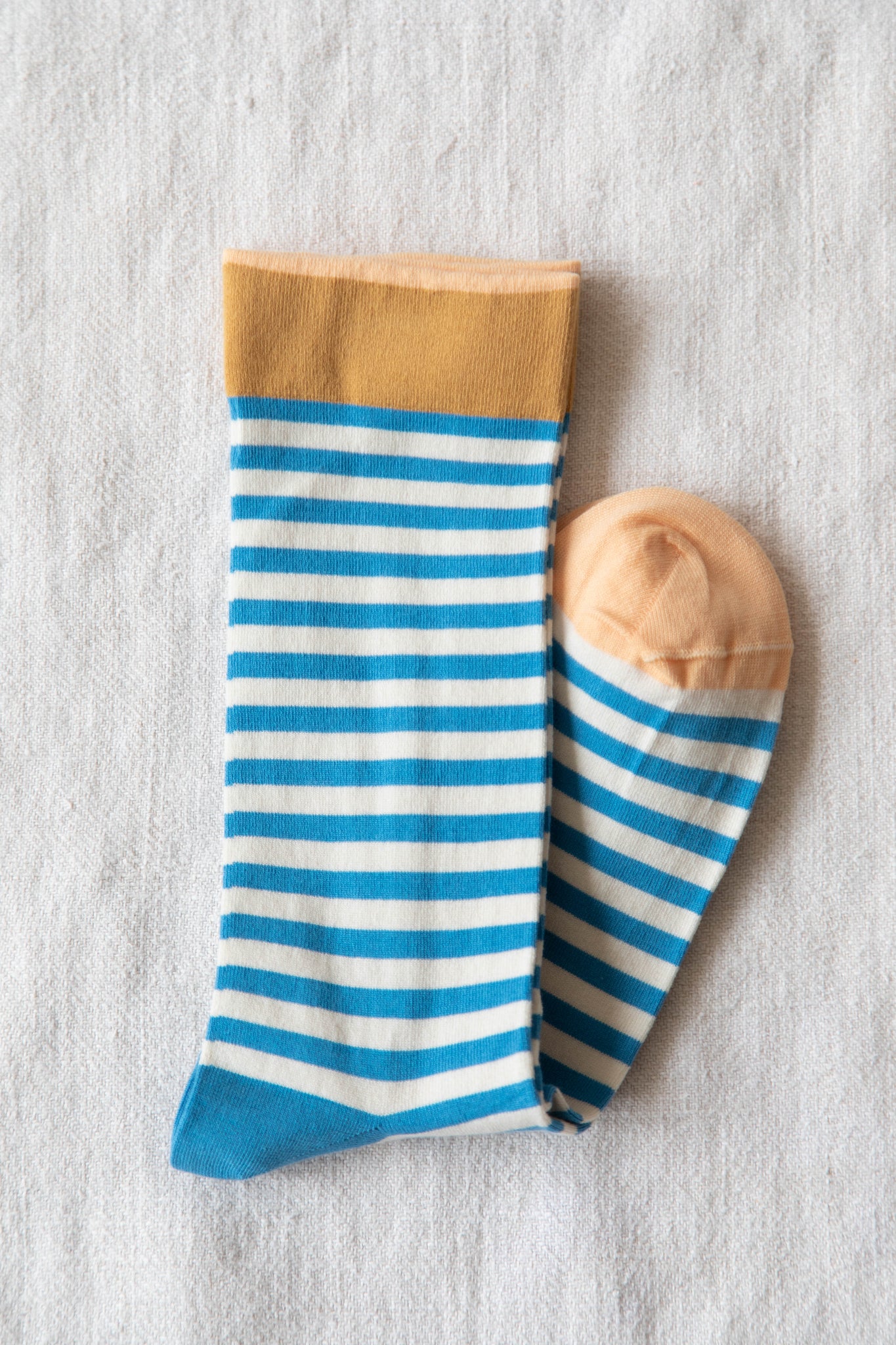 Bonne Maison | Blue Stripe Socks