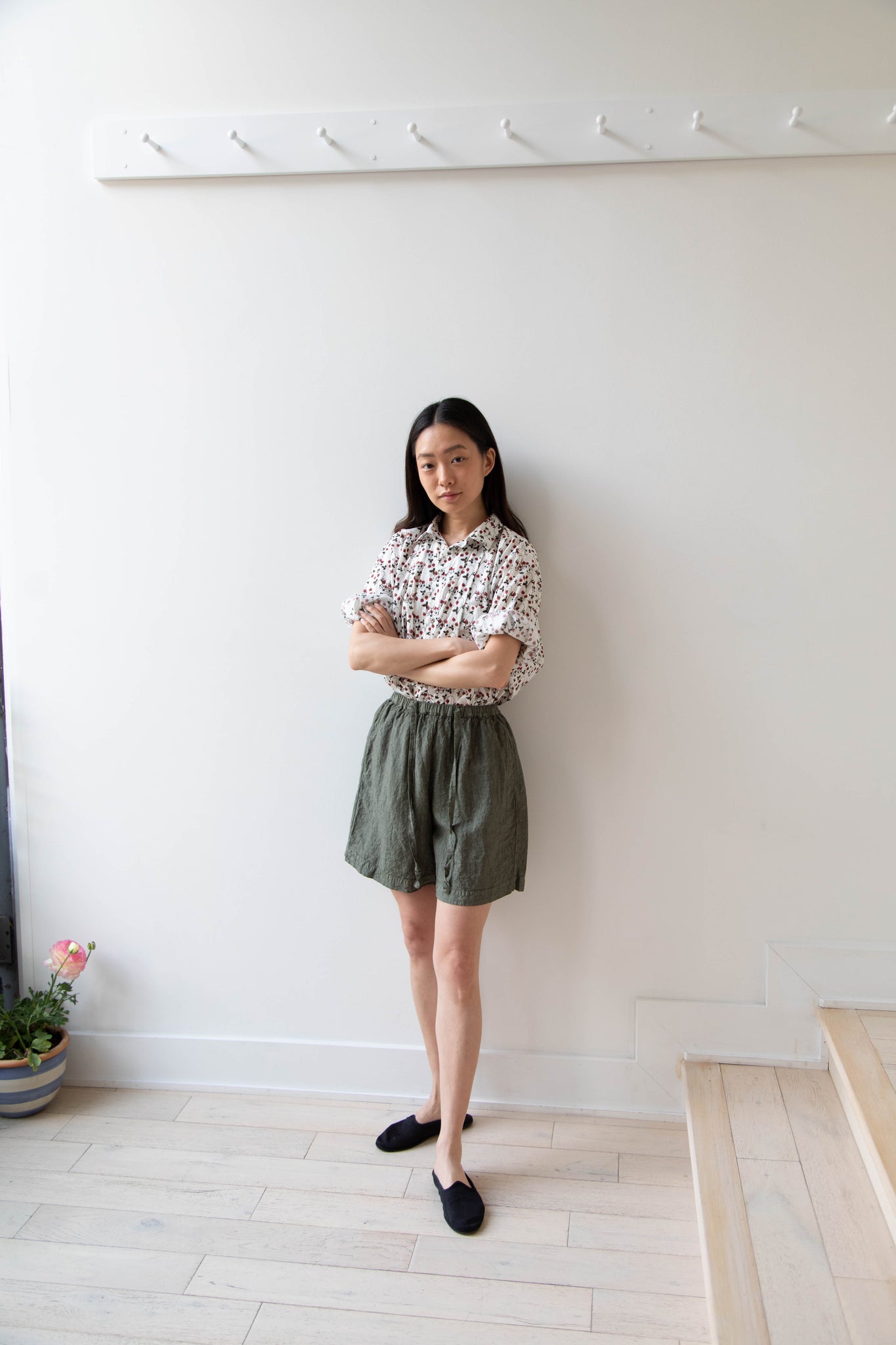 Manuelle Guibal Shorts in Cactus