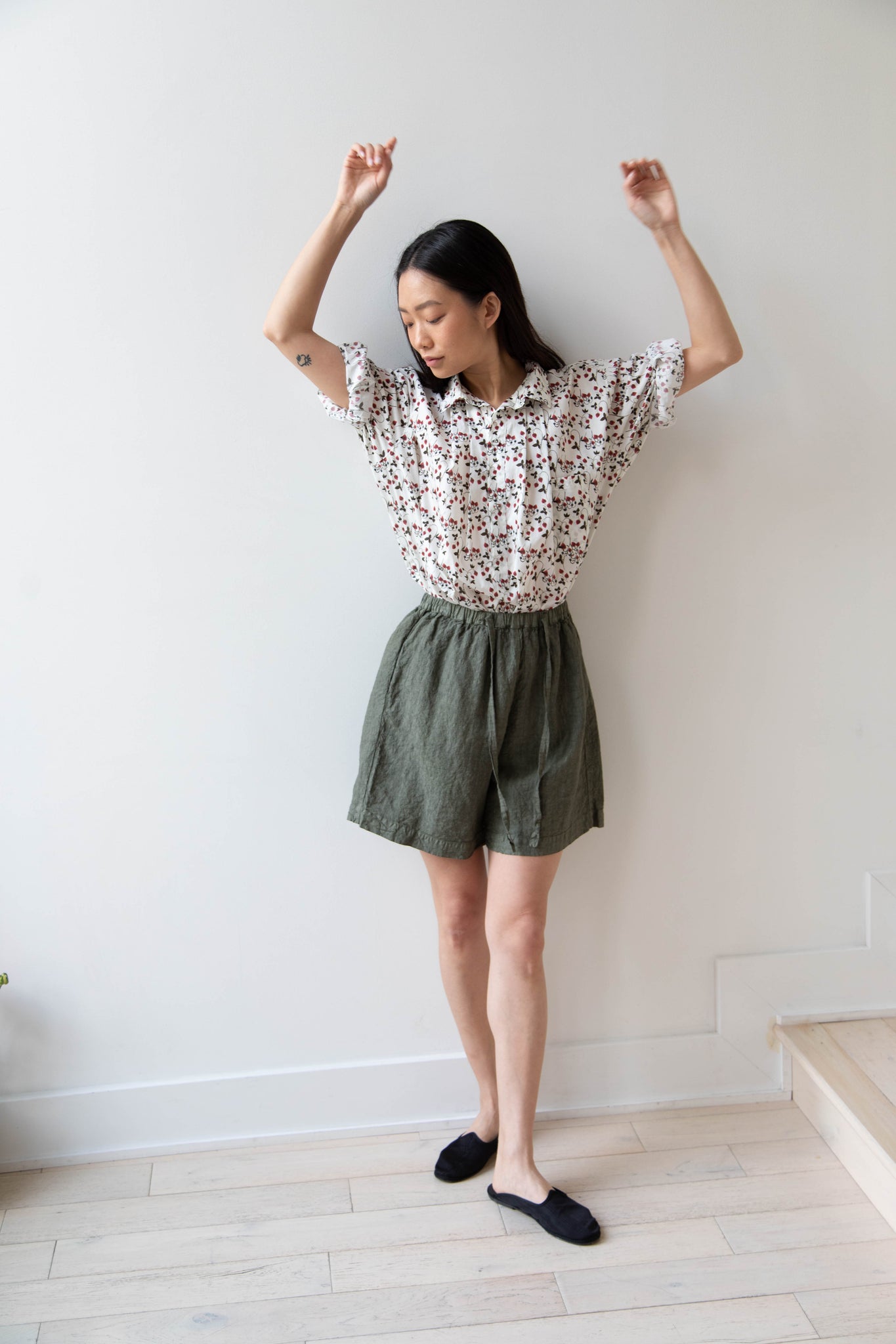 Manuelle Guibal Shorts in Cactus