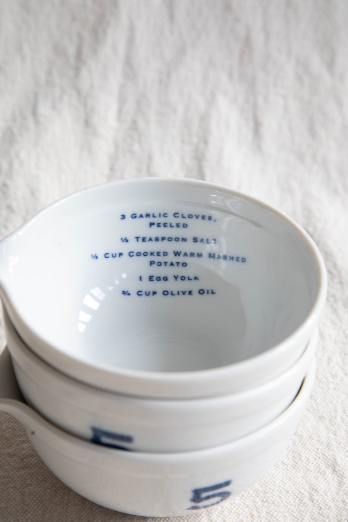 Numbered Apothecary Bowls | Multiple Sizes