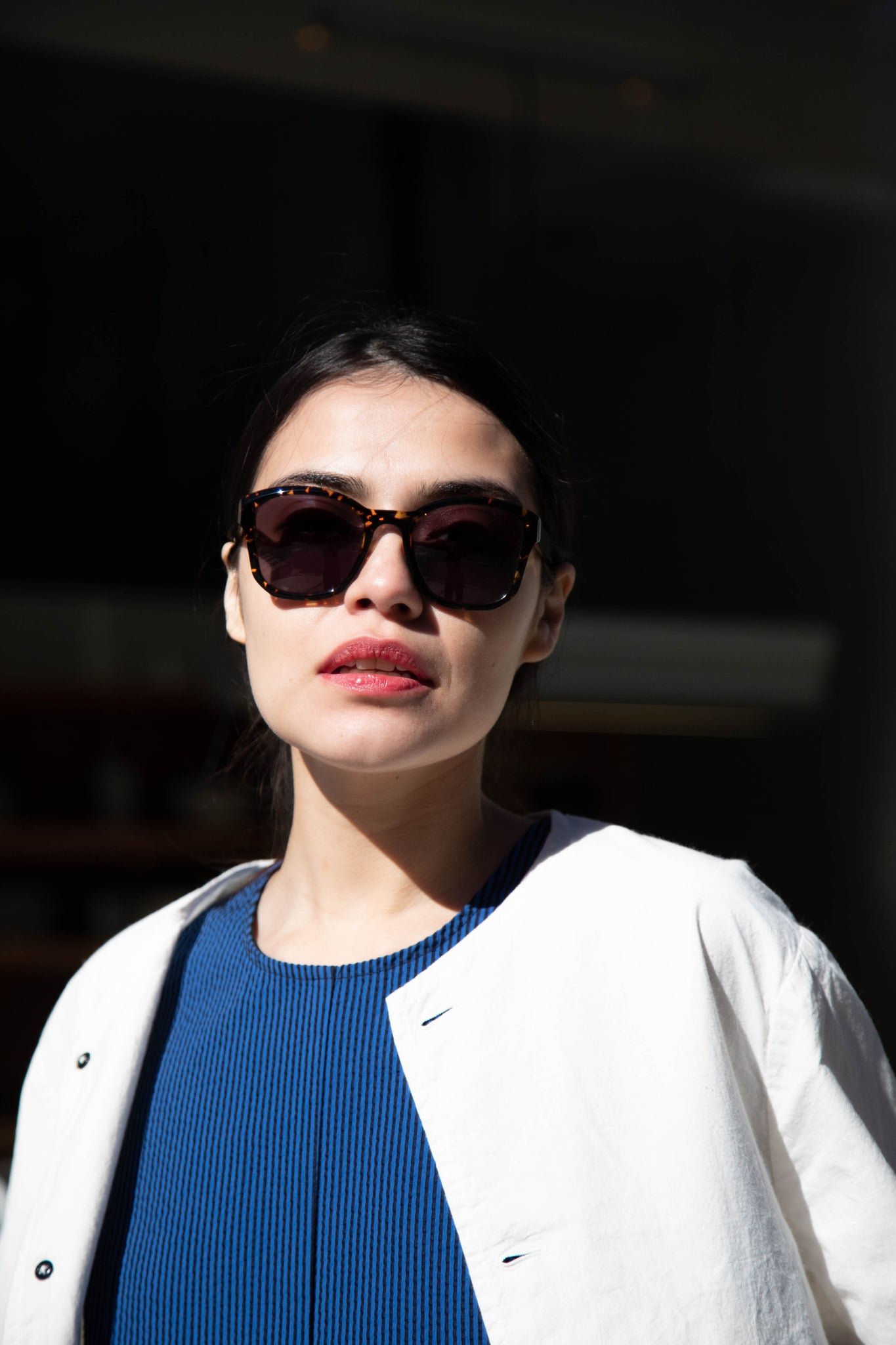 Eva Masaki | BQE Sunglasses in Gotham