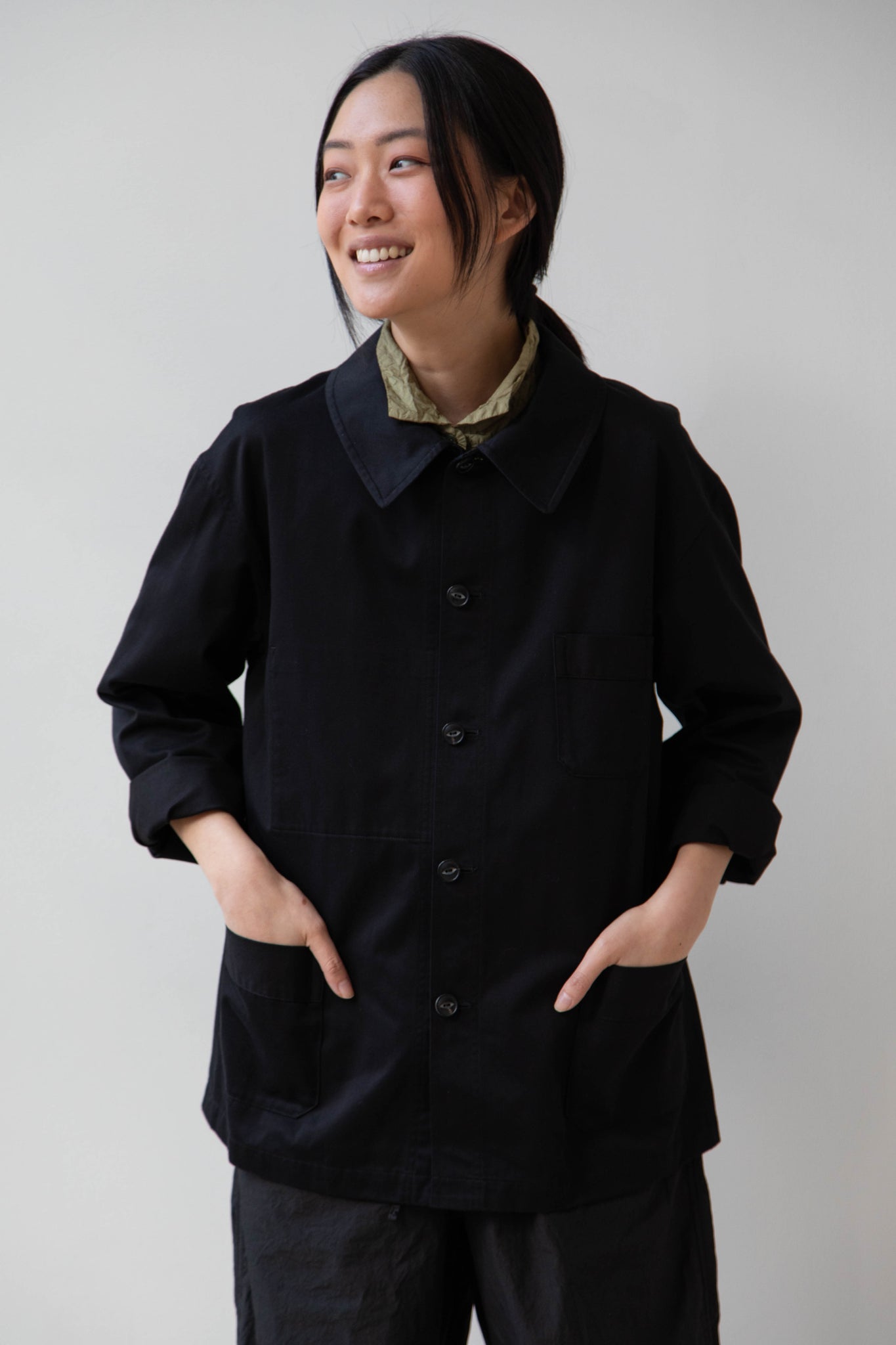 rennes — Arts & Science | French Work Jacket in Black