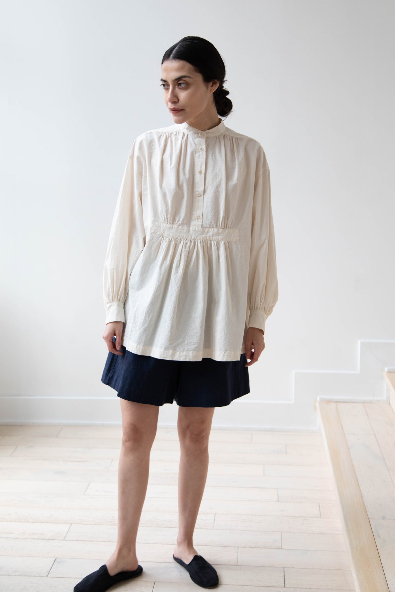 Casey Casey | Yuka Shirt L Cotton in Natural