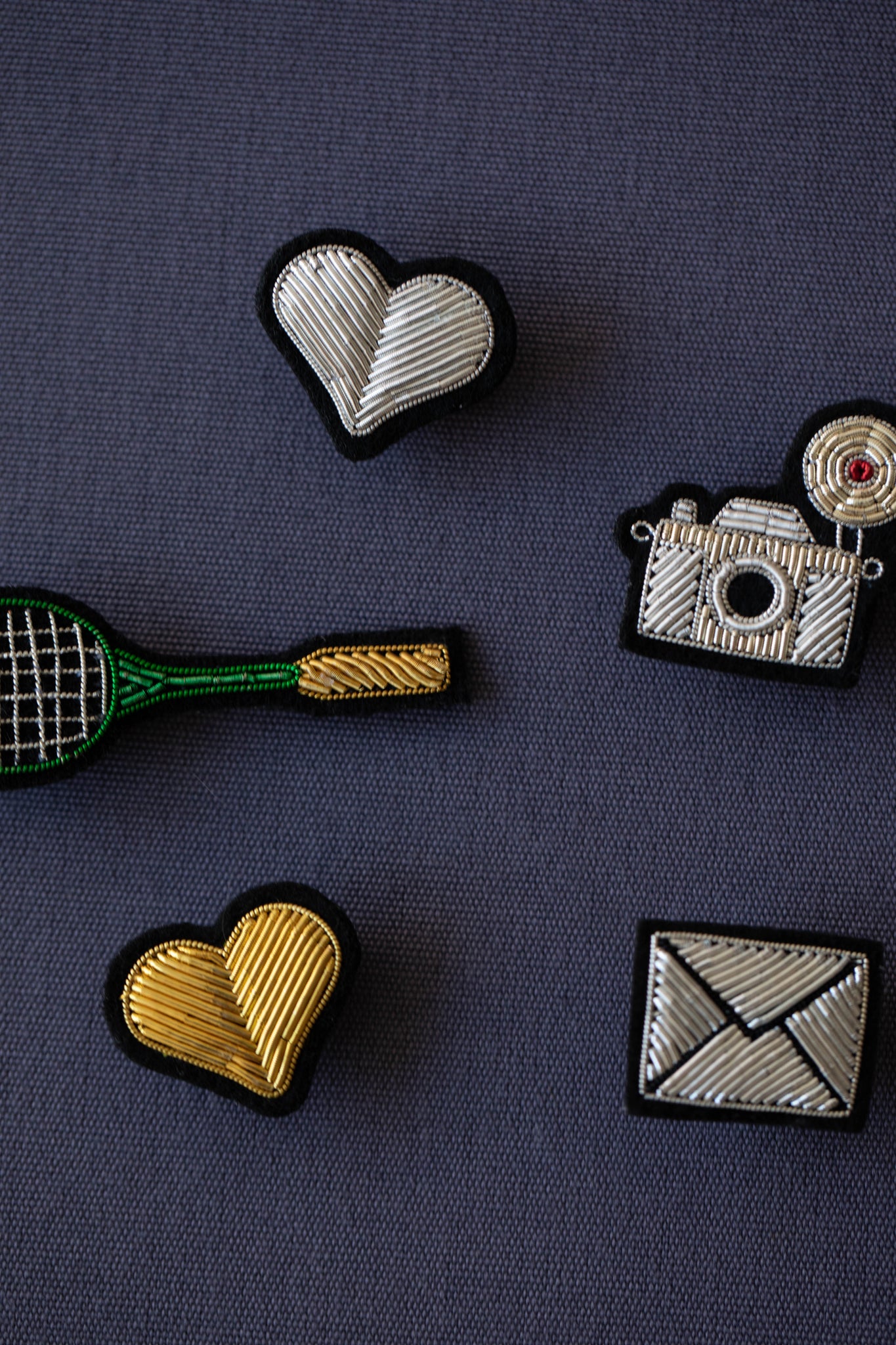 Embroidered Pins- Objects