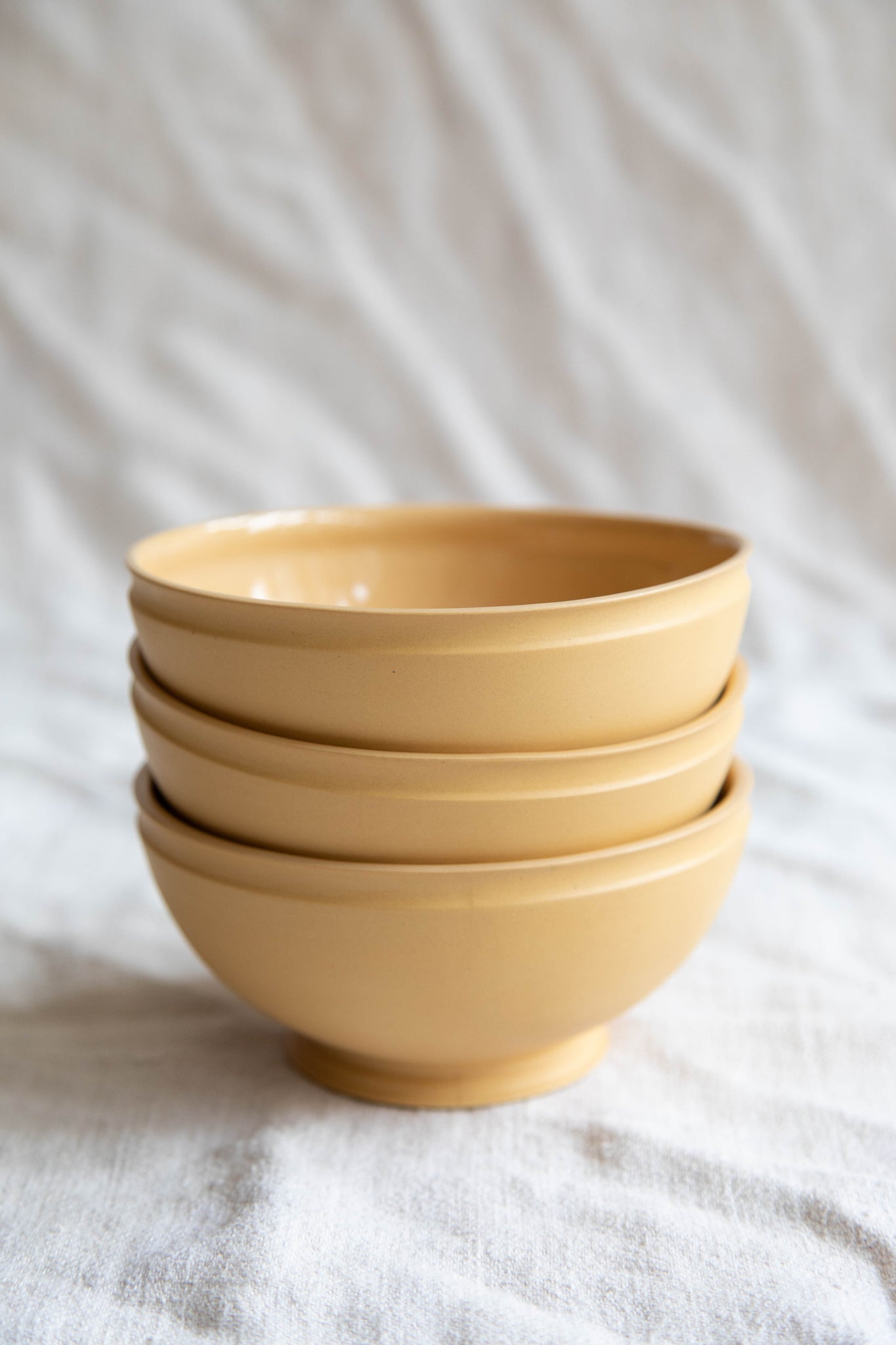 Marcie McGoldrick Footed Bowl in Maize