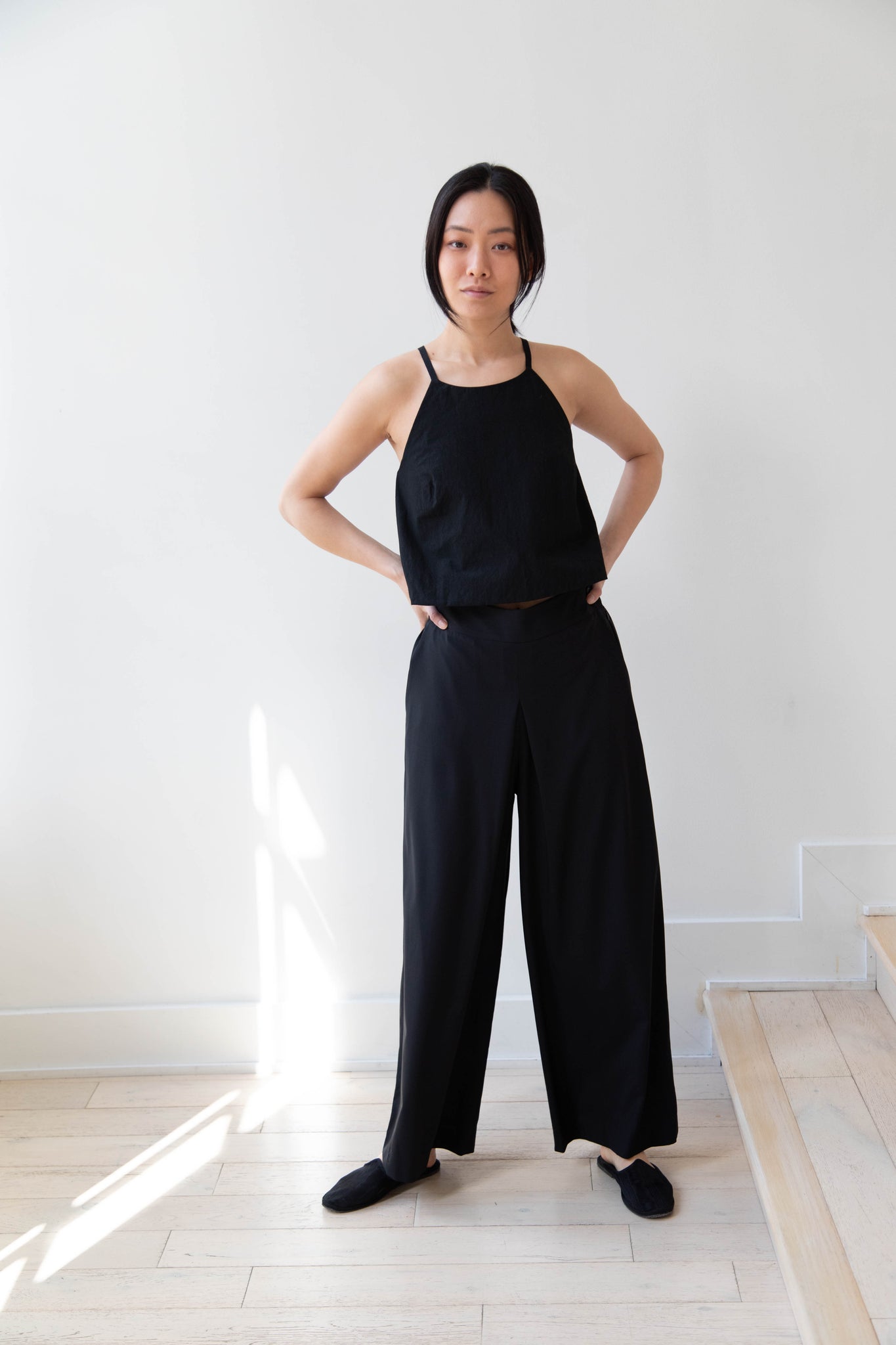 rennes — Arts & Science | Back Gum Tuck Culottes in Black