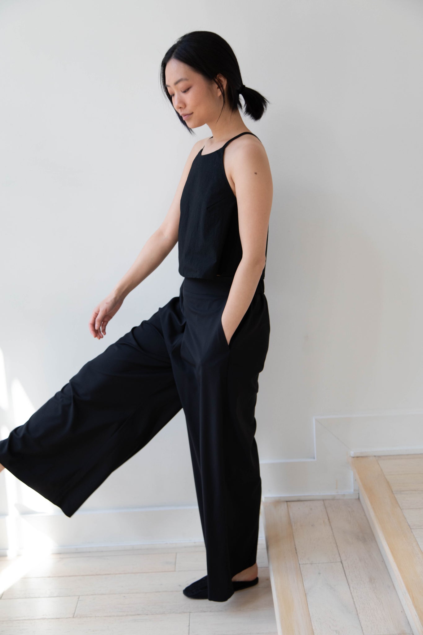 rennes — Arts & Science | Back Gum Tuck Culottes in Black