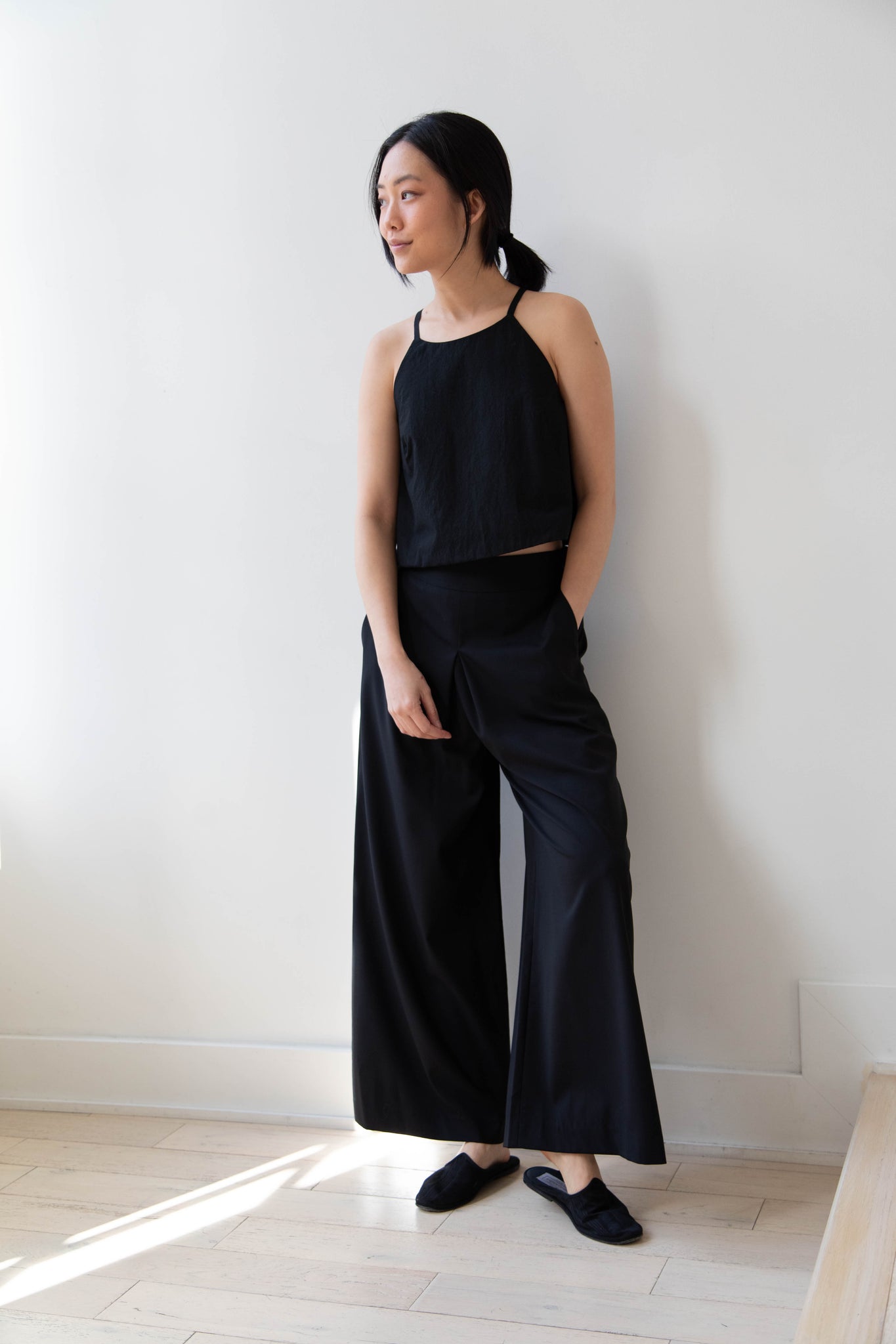 rennes — Arts & Science | Back Gum Tuck Culottes in Black