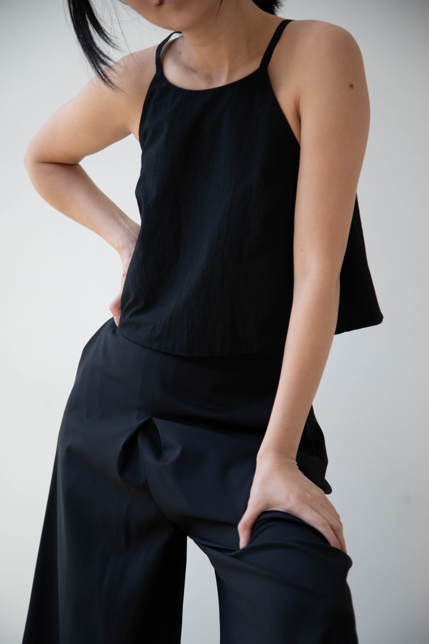 rennes — Arts & Science | Back Gum Tuck Culottes in Black