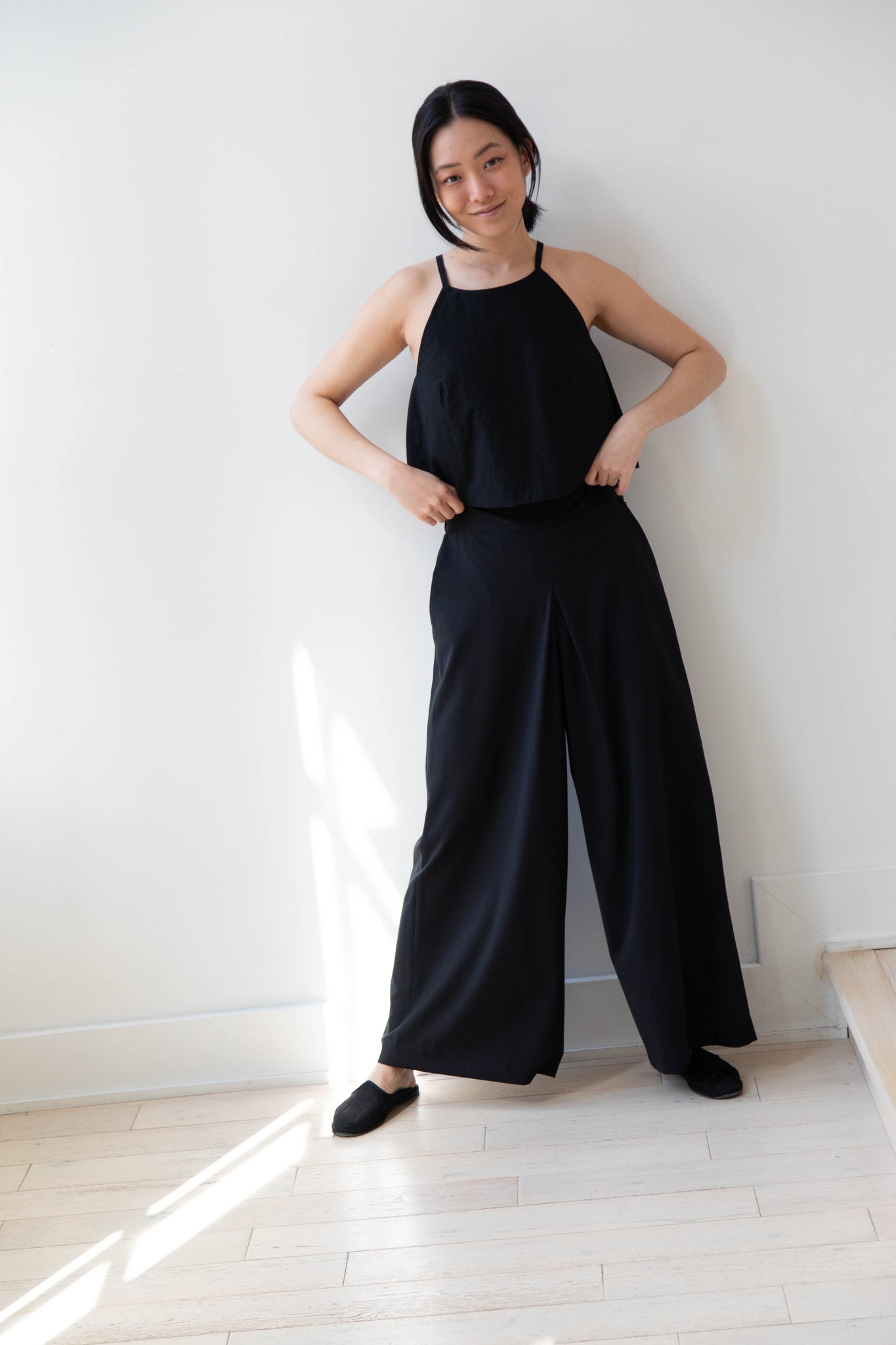 rennes — Arts & Science | Back Gum Tuck Culottes in Black